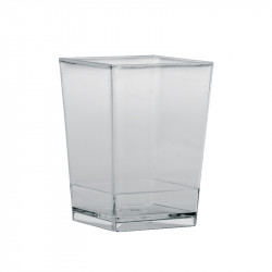 Becher Klasse Quadratisch 120ml 100Stk