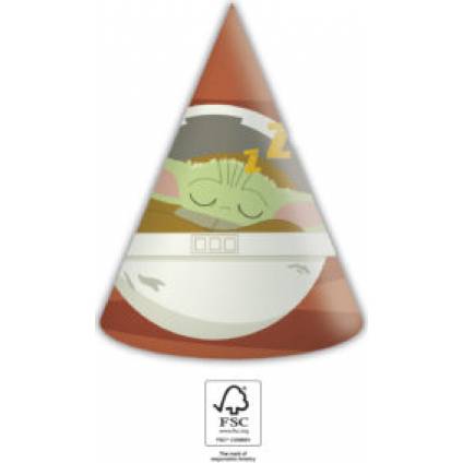 Papiermützen 6pcs Star Wars Yoda