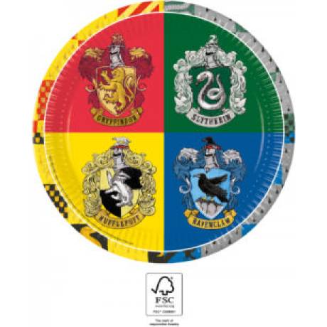Papier Party Teller 23cm 8pcs Harry Potter