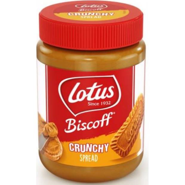 Brotaufstrich aus karamellisierten, knusprigen Keksen 380g