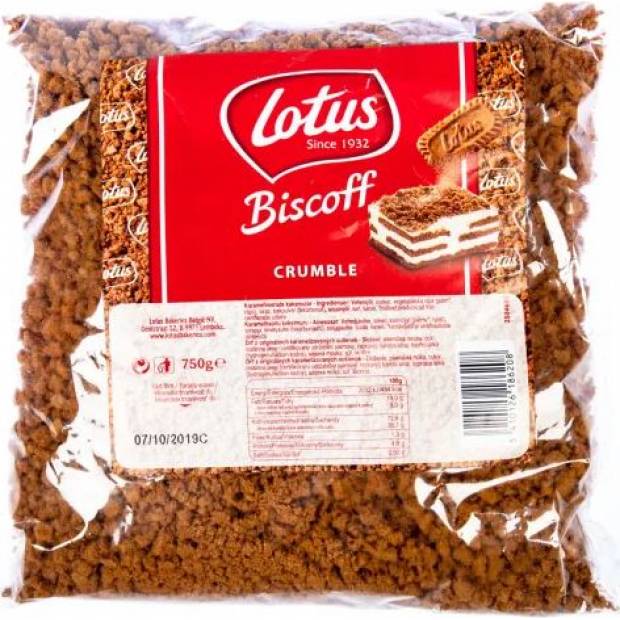 Zerkleinerte original karamellisierte Kekse 750g