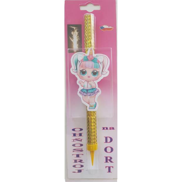 Kuchenbrunnen Einhorn Mädchen - 1pc