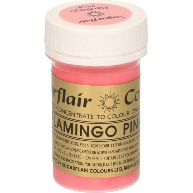 Gel-Farbe sugarflair Flamingo-Pink 25 g