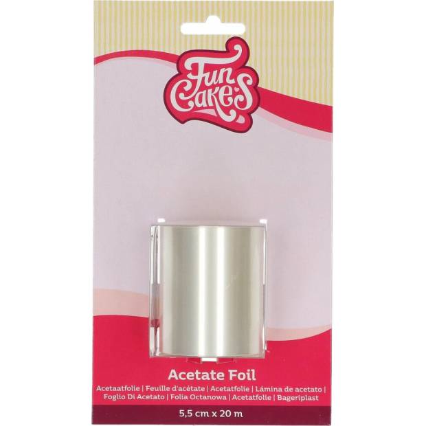 Acetatfolie für Torten 5,5cm x 20m