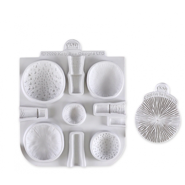 Fliegenpilze und Pilze Silikonform