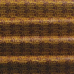 Transferfolie 40x25cm JOYEUSES FÊTES goldene Schrift