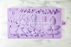 Silikonform für Blätter