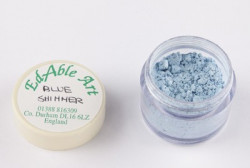 Staubfarbe Blue Shimmer