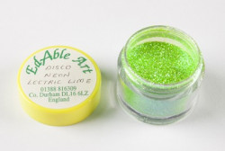 Glitzer-Dekorations-Disco Neon Electic Lime