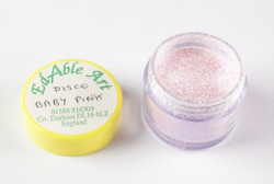 Glitzer dekoratives Disco-Baby-Pink