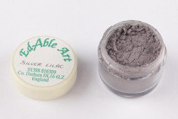 Staubfarbe Silber-Lavendel
