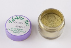 Dekorative Staubfarbe Golden Leyon
