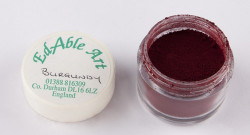 Staubfarbe Burgunderrot
