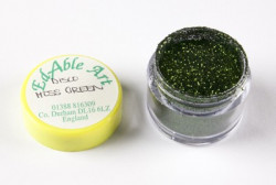 Glitzer dekoratives Disco Moss Grün