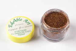 Glitzer-Dekorations-Disco Kupfer-Hologramm