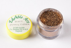 Glitzer-Dekorglitzer Penny Kupfer