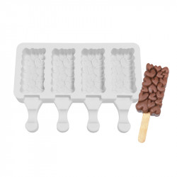 Silicone-Eisformen Herzen 7x3,5 cm