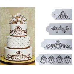 Schablone Schablone Luxus 4pcs