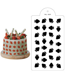 Schablone Schablone Erdbeeren 40x21cm