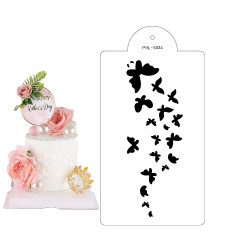 Schablonenschablone Schmetterlinge 40x21cm