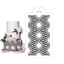 Schablone Schablone Floweros 40x21cm