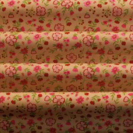 Transferfolie 40x25cm FLORA bunte Blumen