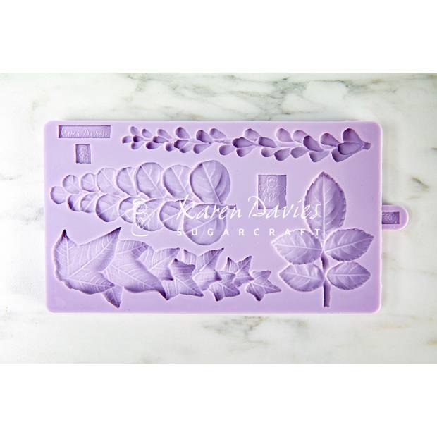 Silikonform für Blätter