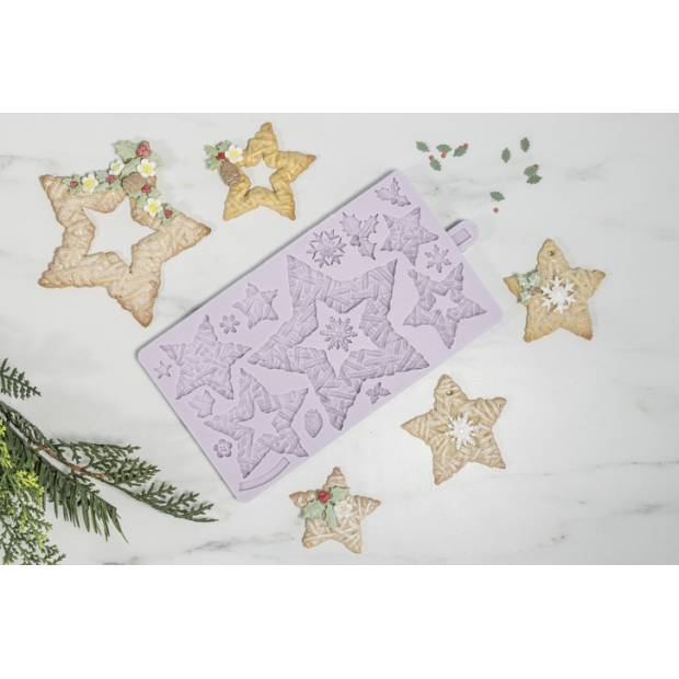 Silikonform für Flechtstern CH22220