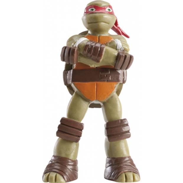 Ninja-Schildkröte Tortenfigur 8cm Raphael