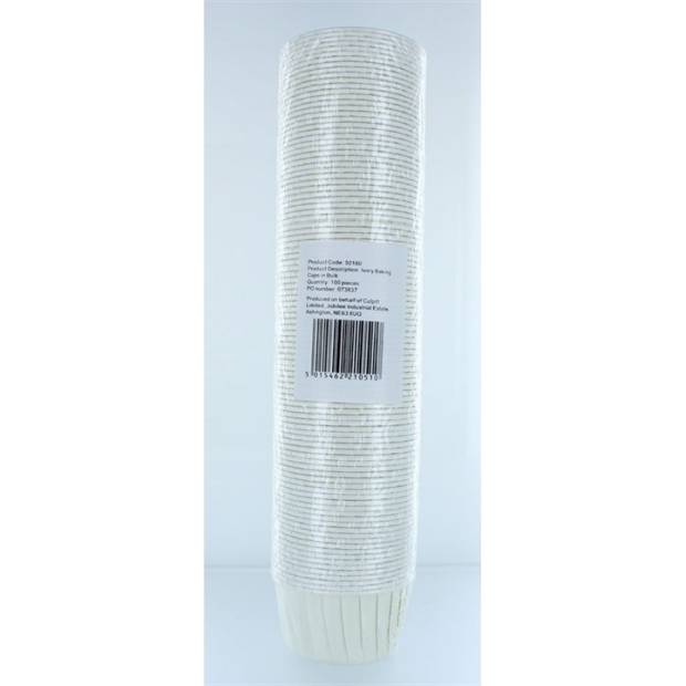 Selbsttragende Becher Elfenbein 100 St.