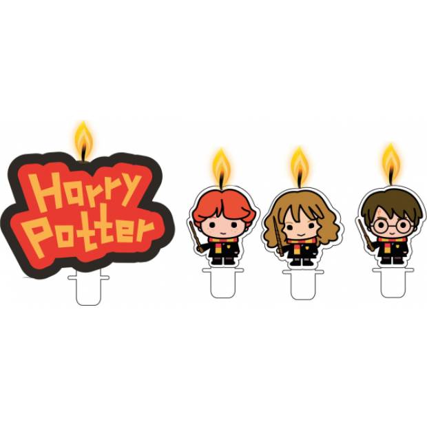 Harry Potter Tortenkerzen 4 Stück