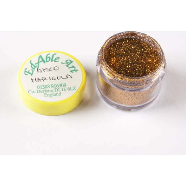 Glitzer-Dekoration Disco Marigold