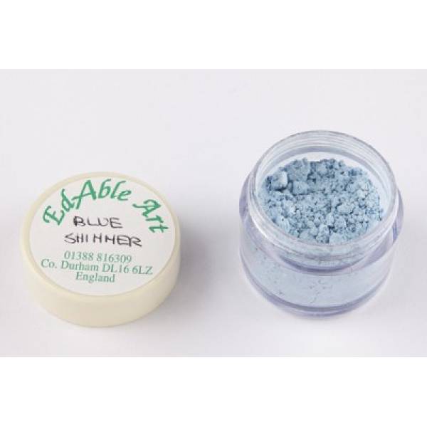 Staubfarbe Blue Shimmer
