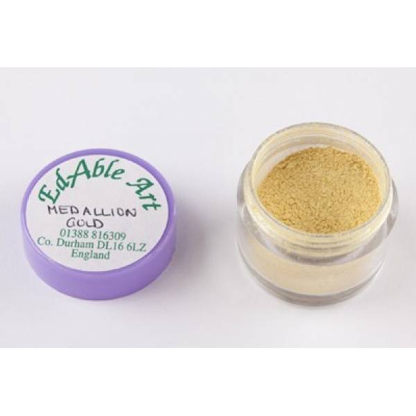 Staubfarben Medallion Gold