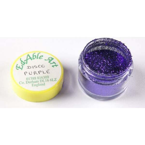 Funkelndes dekoratives Disko-Purple