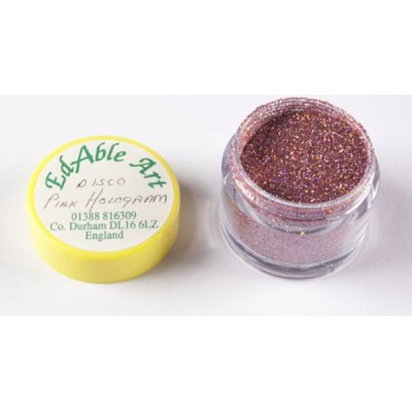 Glitzer-Dekorations-Disco Pink Hologramm