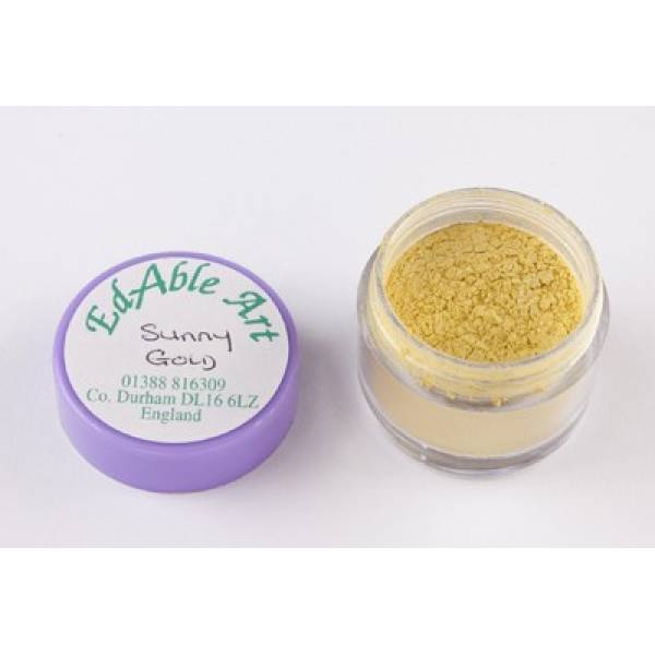 Staubfarbe Sunny Gold