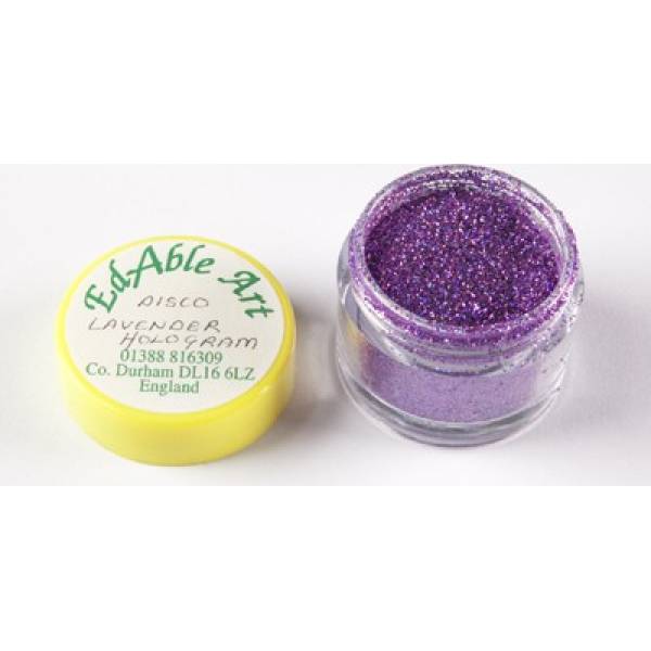 Lavender Hologram dekorative Glitzerdekoration