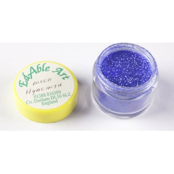 Glitzer-Dekoration Disco Hyazinth