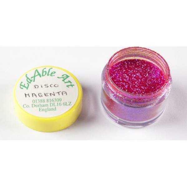 Funkelnder Dekorations-Disco Fuchsia