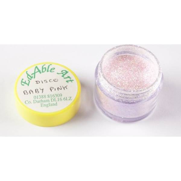 Glitzer dekoratives Disco-Baby-Pink