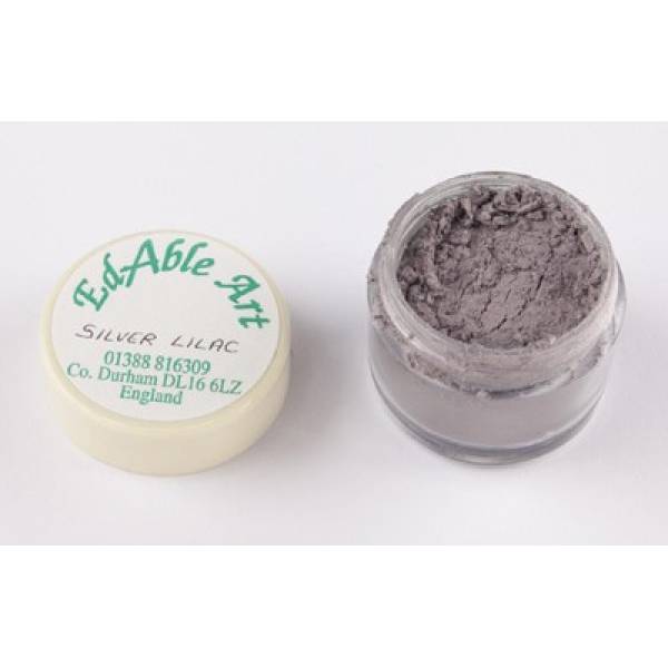 Staubfarbe Silber-Lavendel