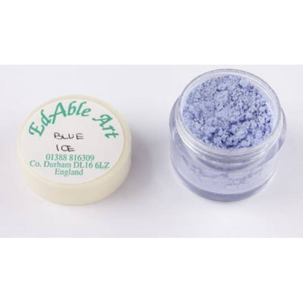 Staubfarbe Blue Ice