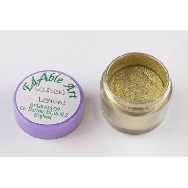 Dekorative Staubfarbe Golden Leyon
