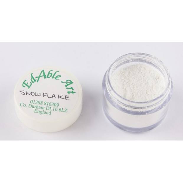 Schnee-Flocken Staubfarbe