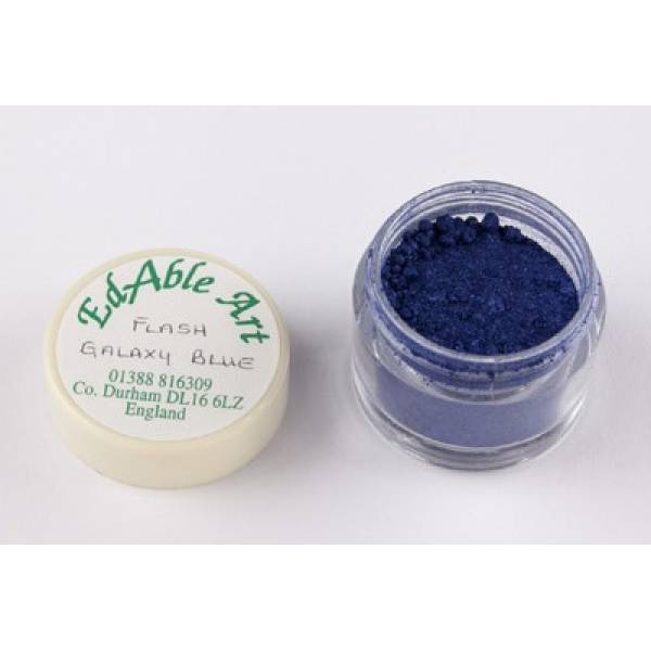 Staubfarbe Flash Galaxy Blau