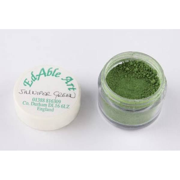 Staubfarbe Junipergrün