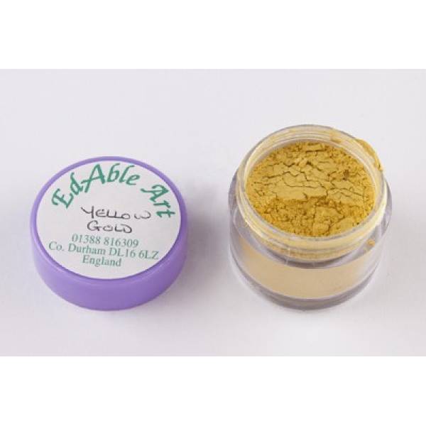 Staubfarbe Gelb Gold