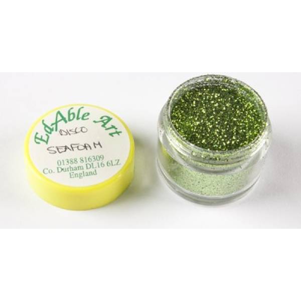 Glitzer dekoratives Disco Seafoam