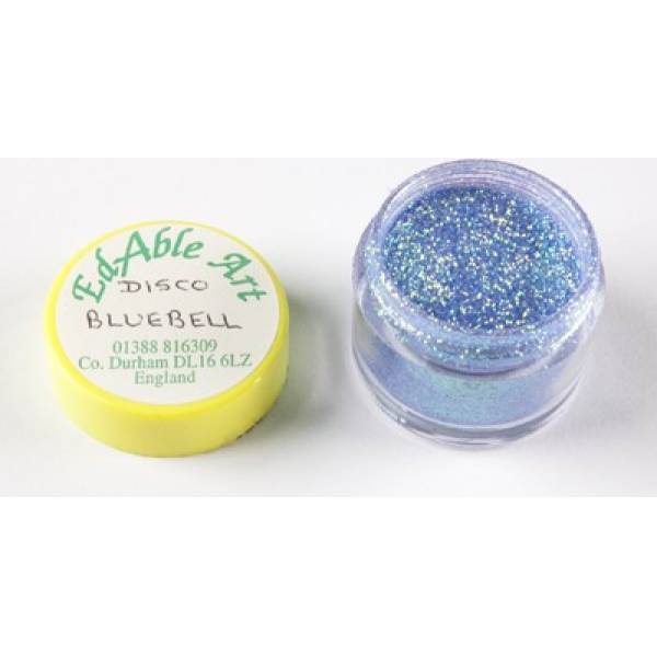 Glitzer dekoratives Disco BlueBell